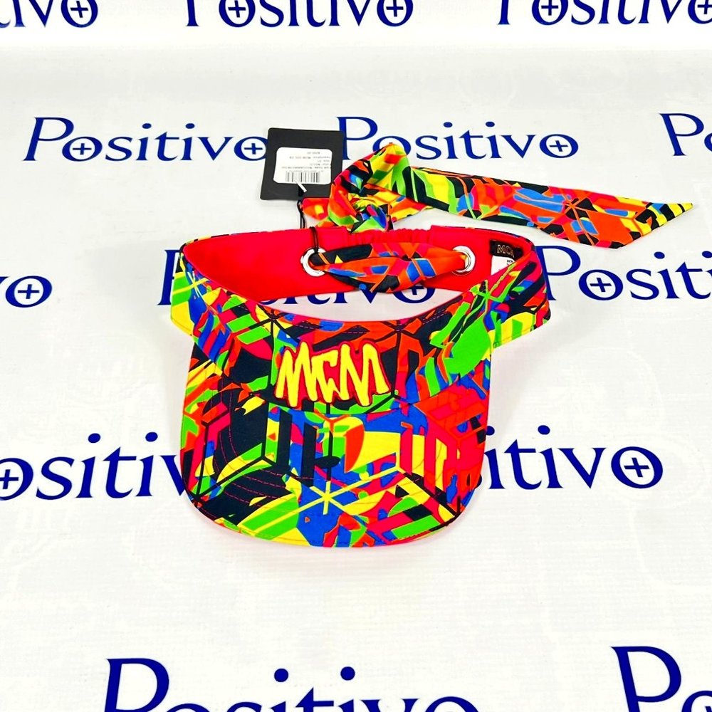 NEW W/O Tags MCM Multicolor Sun Visor Hat adjustable 

WILLING TO NEGOTIATE